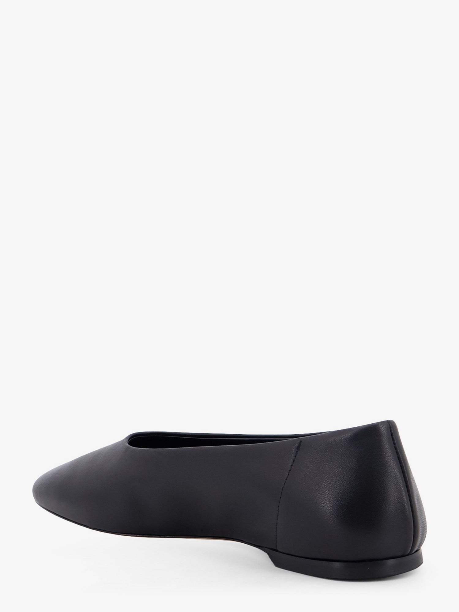 Toteme Women's Leather Ballerinas Black