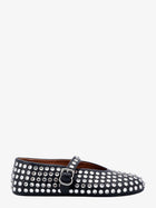 ALAÏA Women's Leather Ballet Flats Black