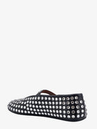 ALAÏA Women's Leather Ballet Flats Black