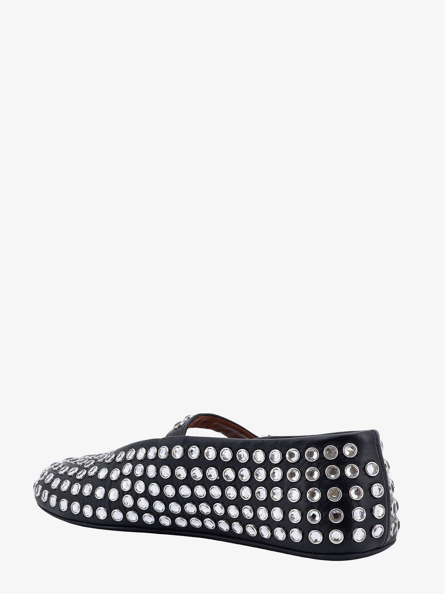 ALAÏA Women's Leather Ballet Flats Black