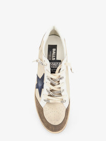 Golden Goose Men's Leather Ballstar White