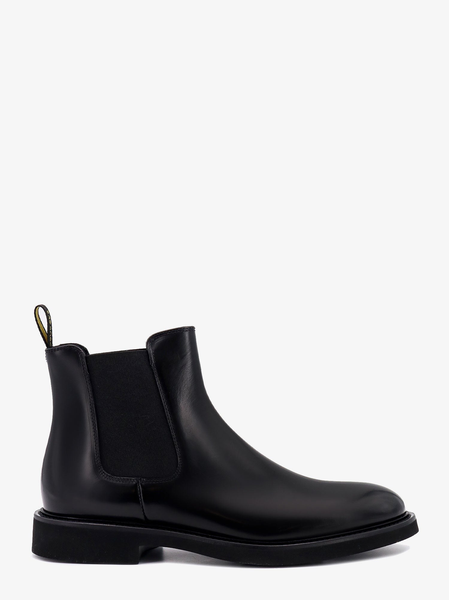 Doucal's Men's Leather Beatles Boots Black