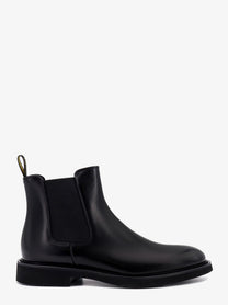 Doucal's Men's Leather Beatles Boots Black