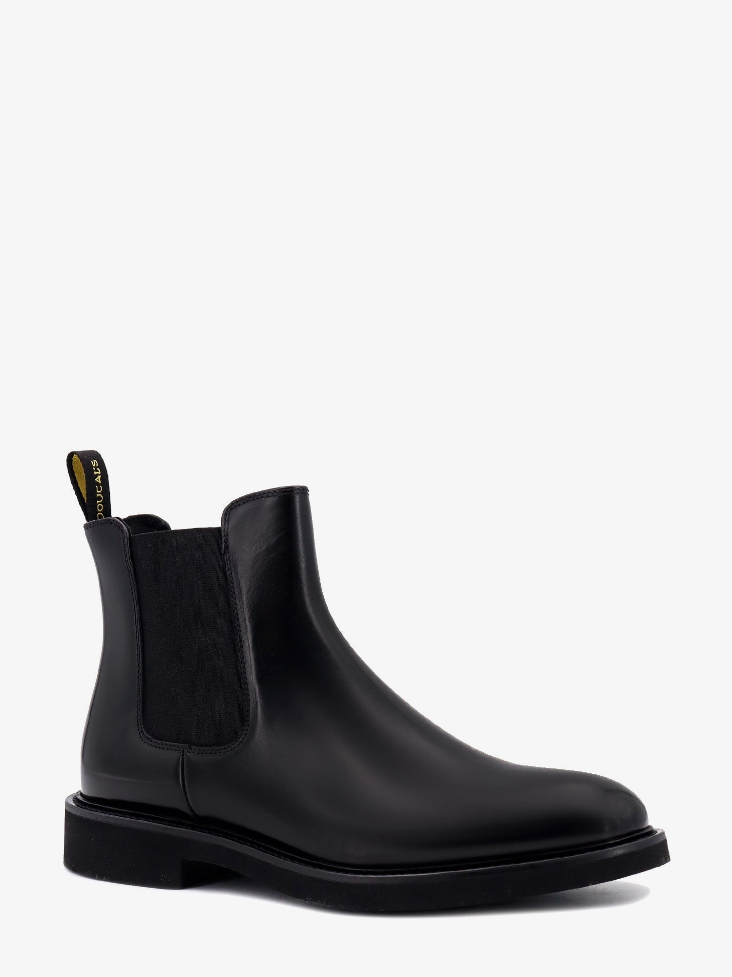Doucal's Men's Leather Beatles Boots Black