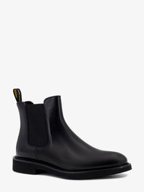 Doucal's Men's Leather Beatles Boots Black