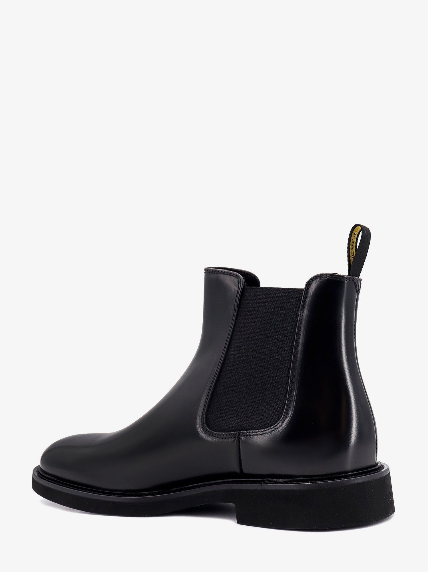Doucal's Men's Leather Beatles Boots Black