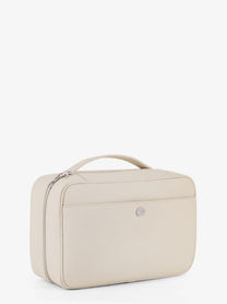 Brunello Cucinelli Men's Leather Beauty Case Ghiaccio, view 3