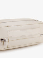 Brunello Cucinelli Men's Leather Beauty Case Ghiaccio, view 4