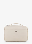 Brunello Cucinelli Men's Leather Beauty Case Ghiaccio