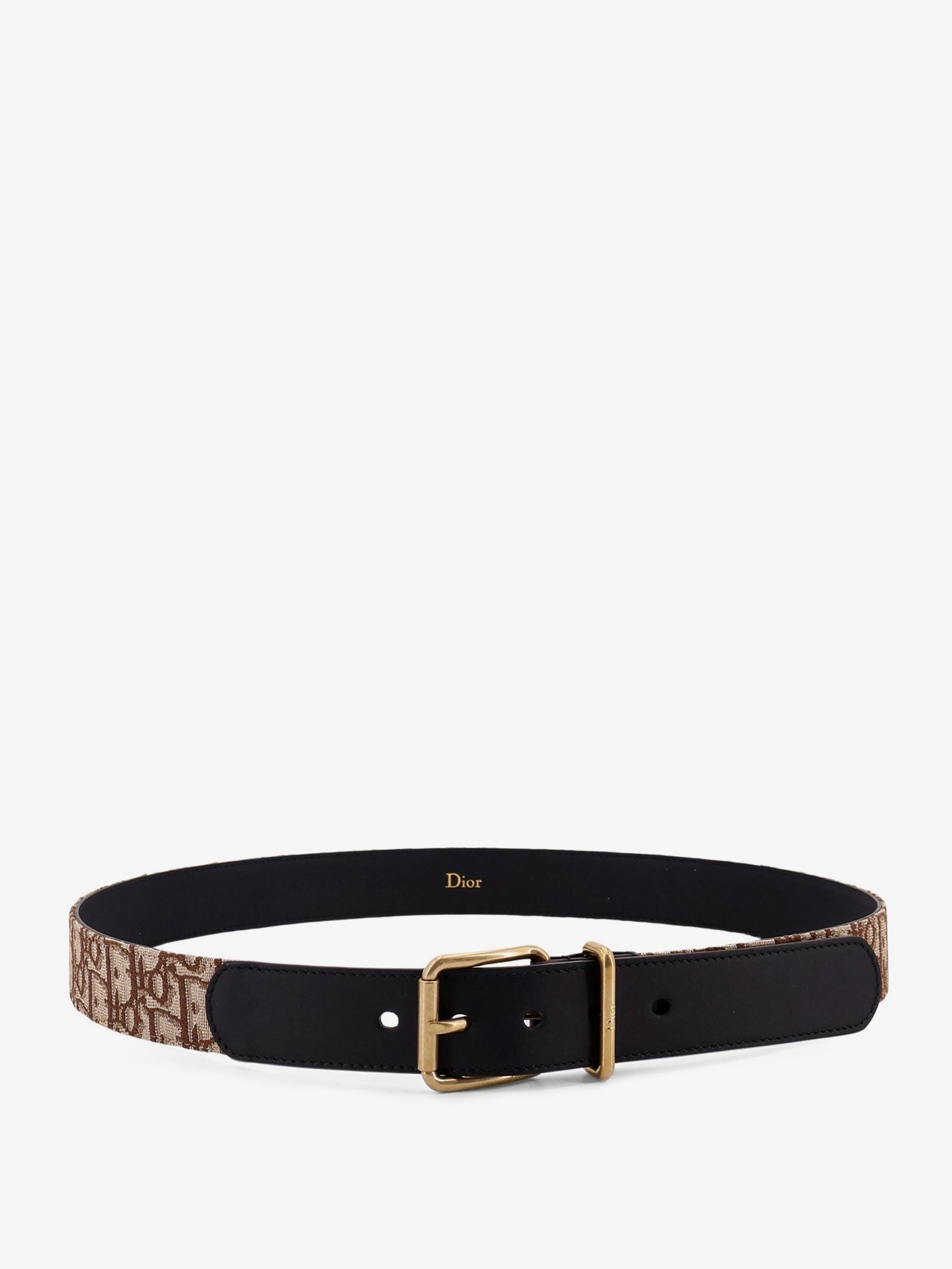 Dior Men's Leather Belt Brown Dior