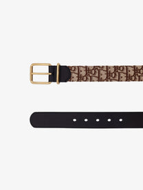 Dior Men's Leather Belt Brown