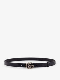 Gucci Women's Leather Belt Black