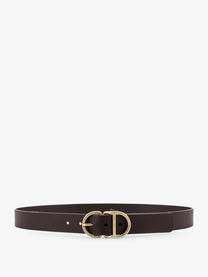 Dior Men's Leather Belt Brown