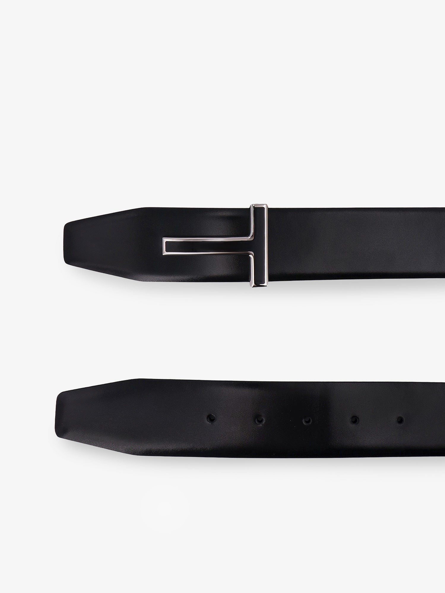 Tom Ford Men's Leather Belt Black