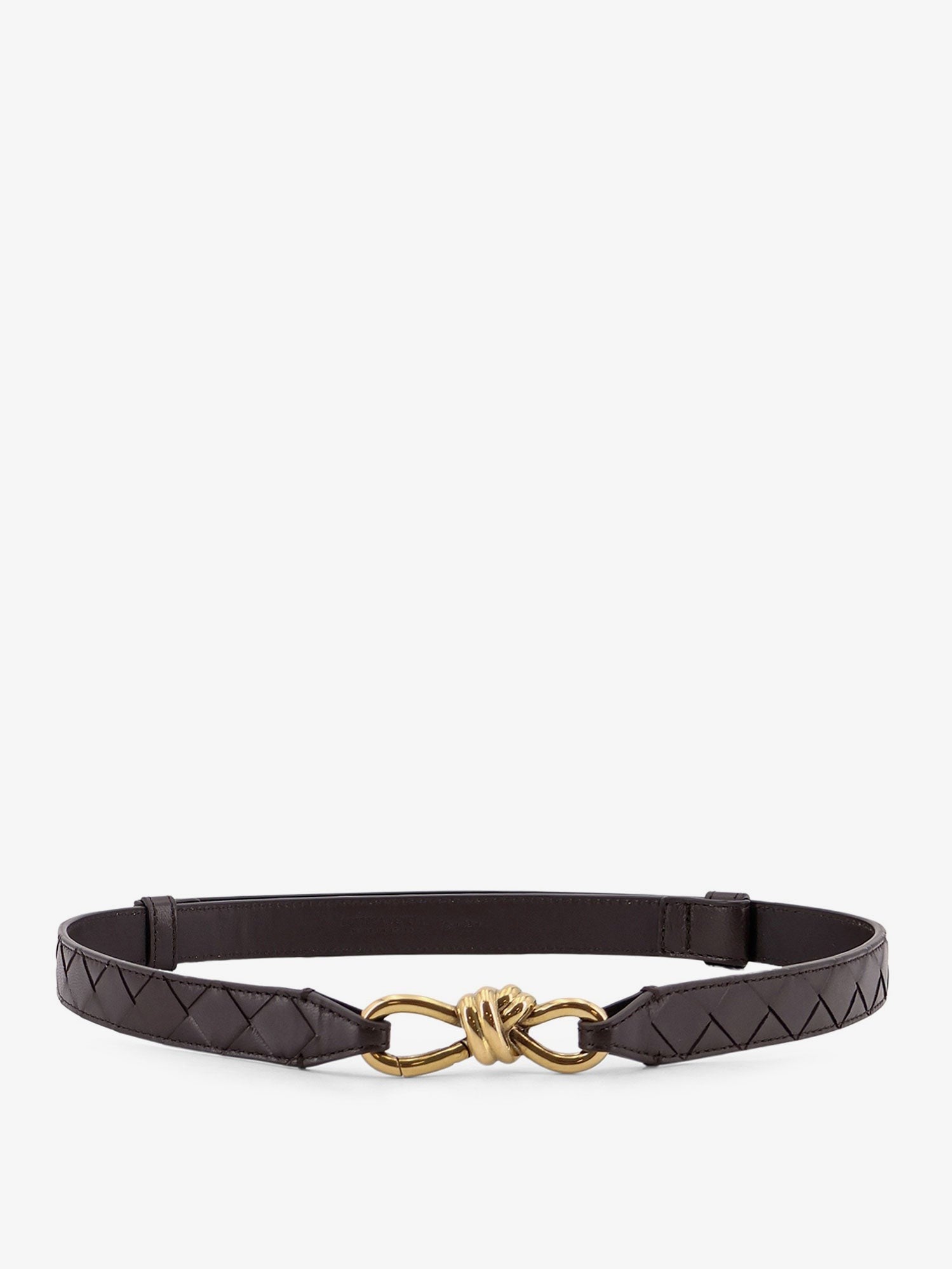 Bottega Veneta Women's Leather Belt Brown