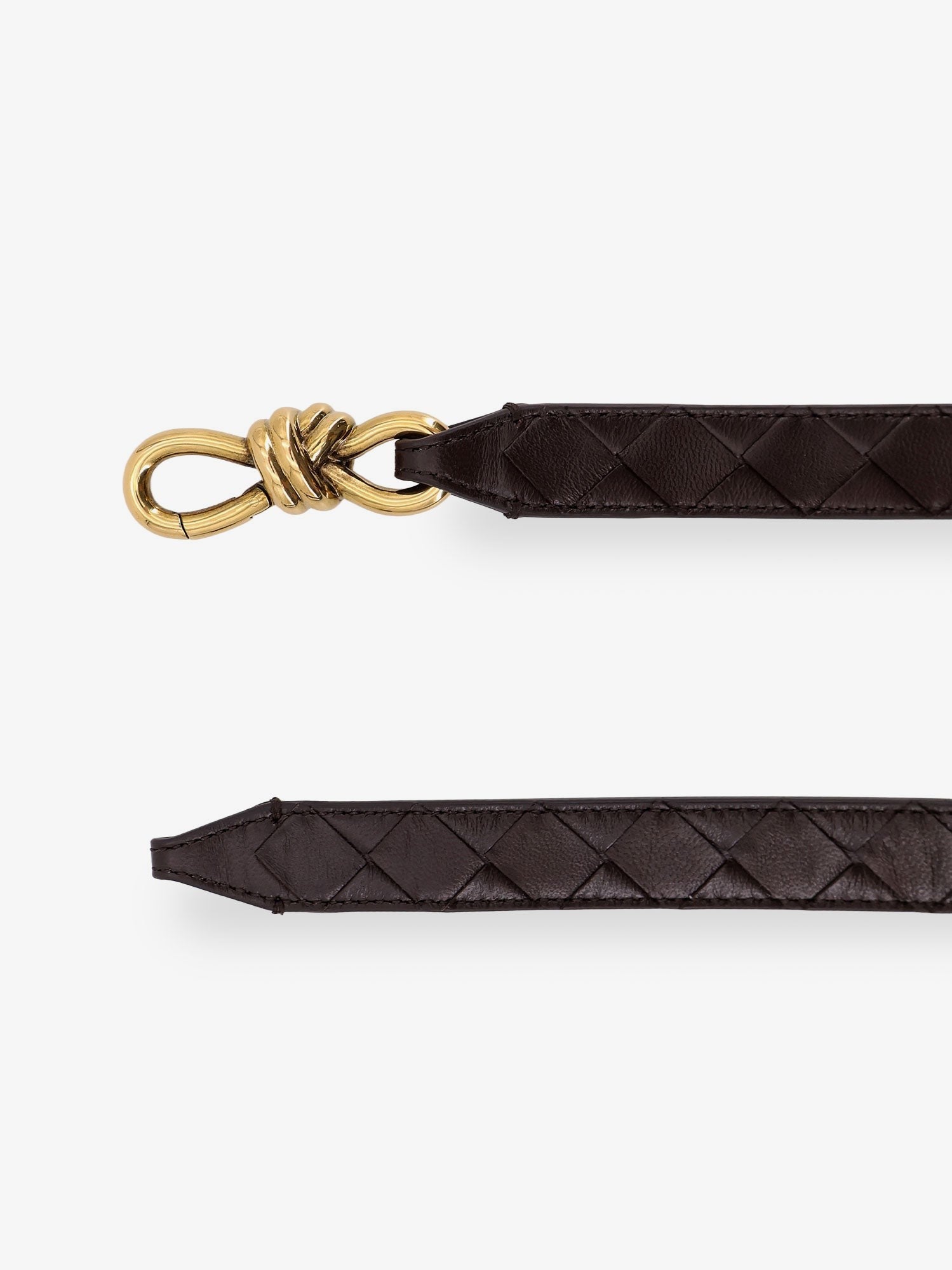 Bottega Veneta Women's Leather Belt Brown