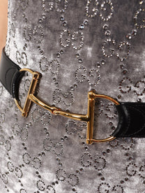 Gucci Women's Leather Belt Black