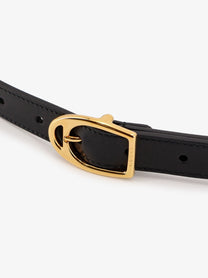 Gucci Women's Leather Belt Black