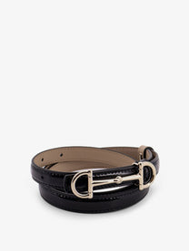 Gucci Women's Leather Belt Black