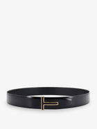 Tom Ford Men's Leather Belt Black