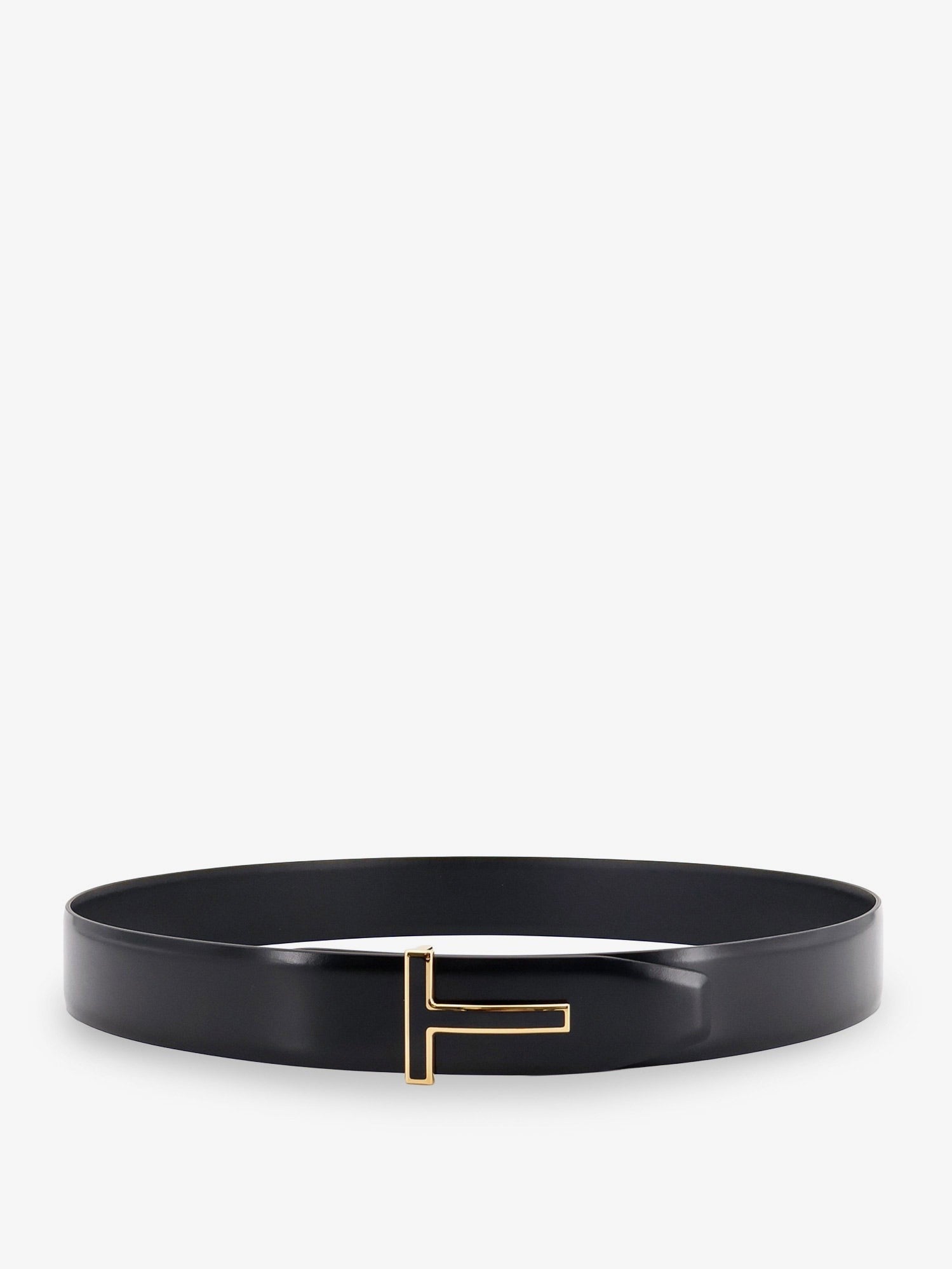Tom Ford Men's Leather Belt Black