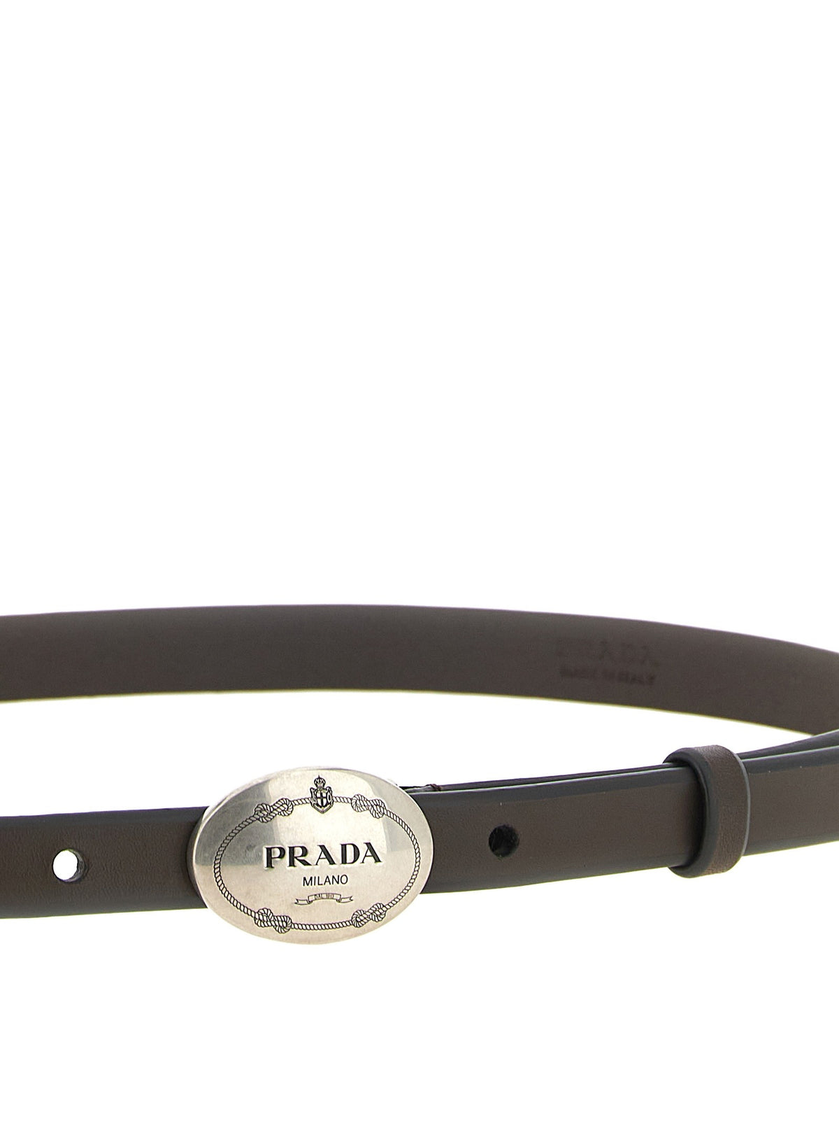 PRADA Leather Belt Brown