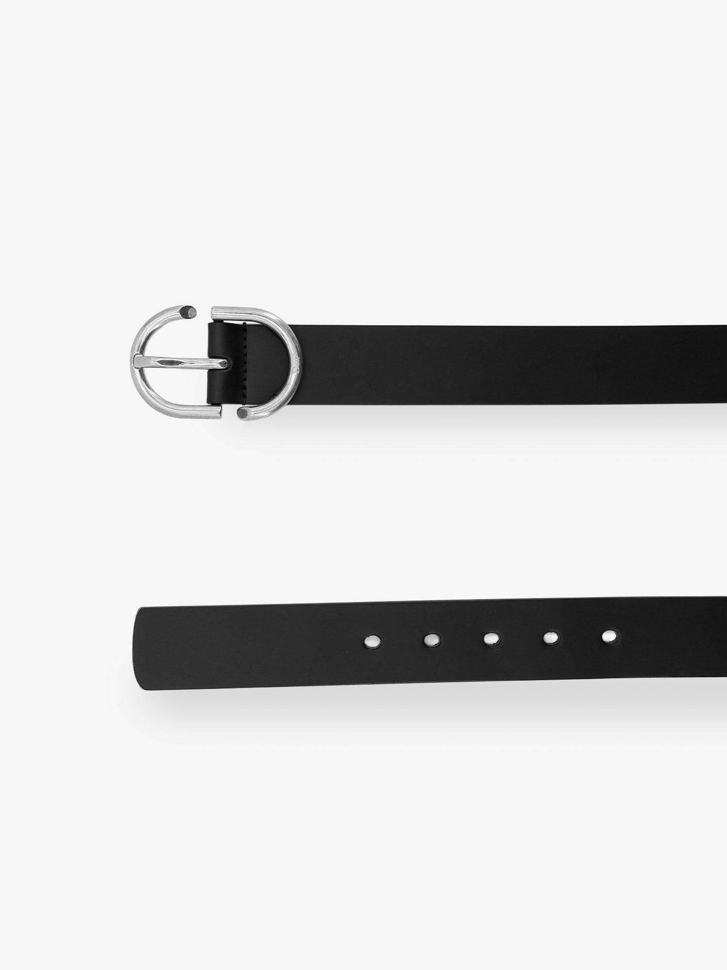 Dior Men's Leather Belt Black
