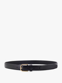 Toteme Women's Leather Belt Black