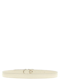 Toteme Leather Belt White