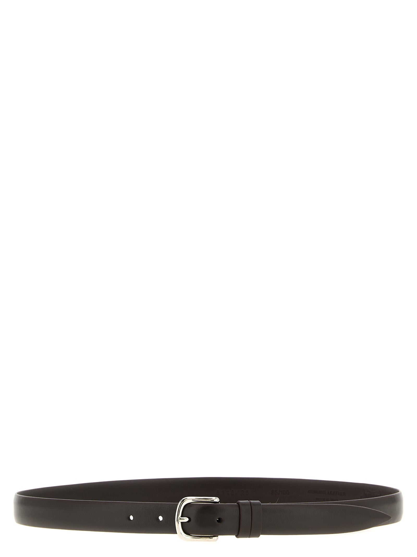 Zerbini Claudio Leather Belt Brown