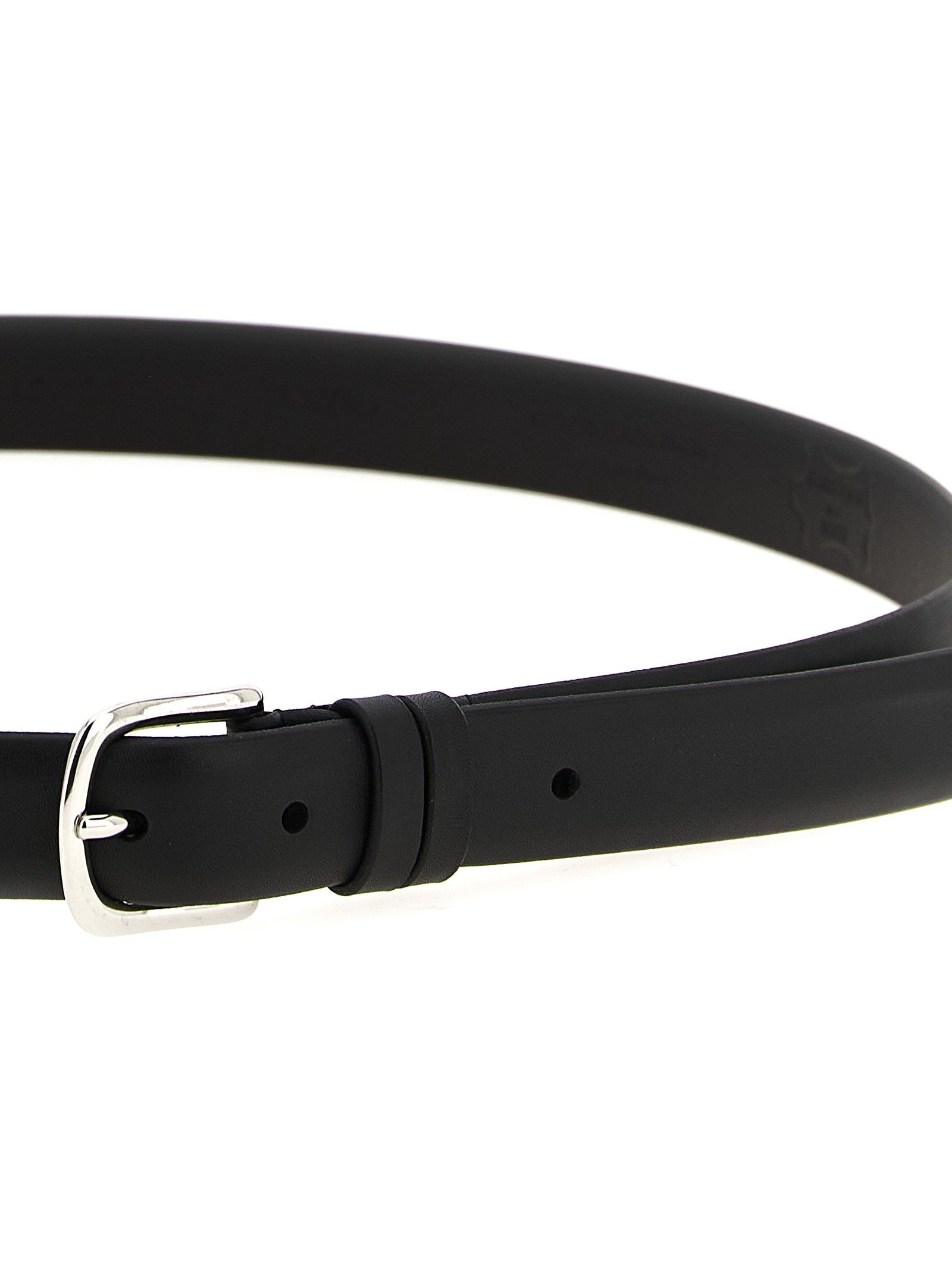 Zerbini Claudio Leather Belt Black