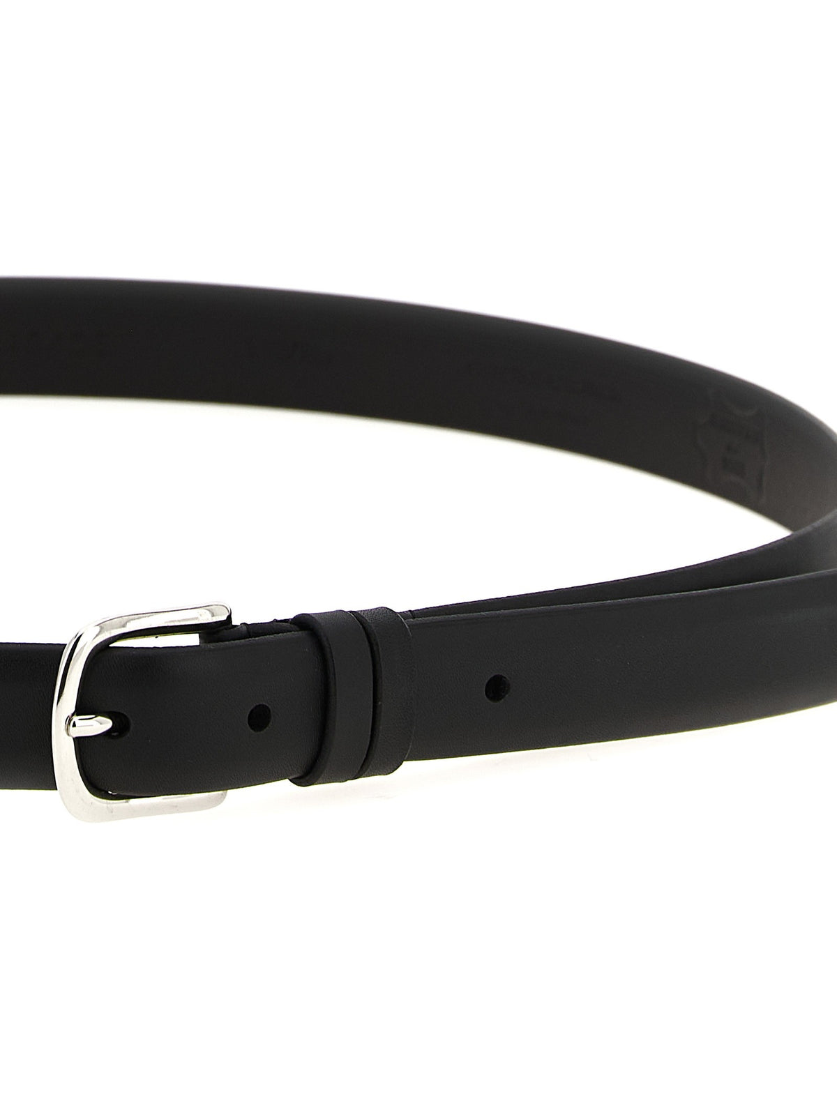 Zerbini Claudio Leather Belt Black, view 3