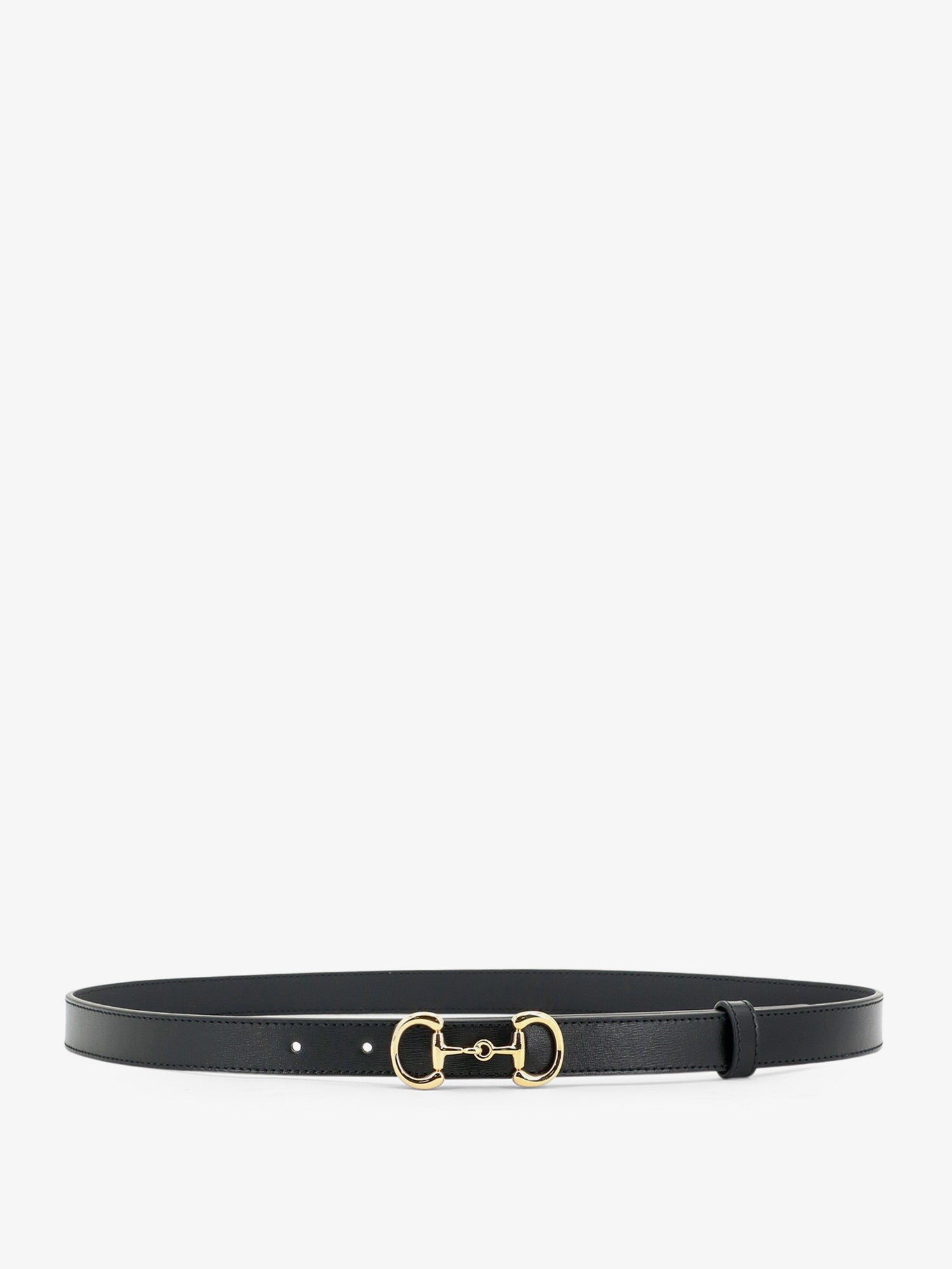 Gucci Women's Leather Belt Black