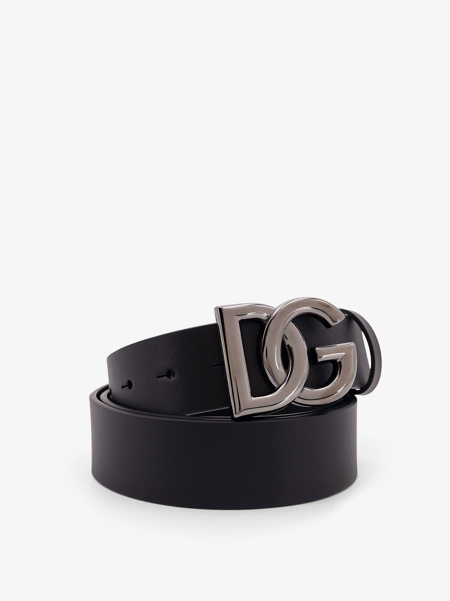 Dolce &amp; Gabbana Men's Leather Belt Black