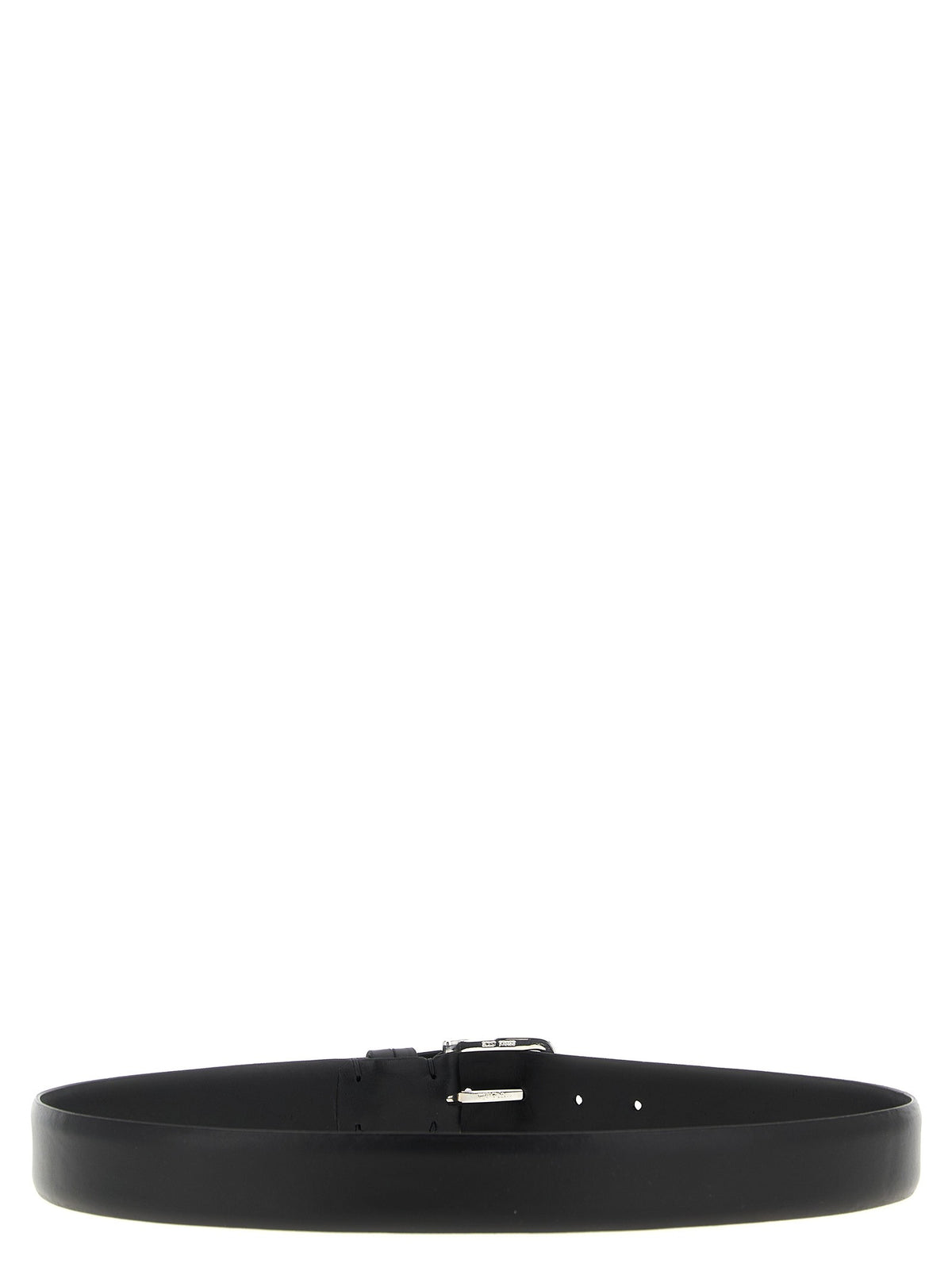 Zerbini Claudio Leather Belt Black, view 2