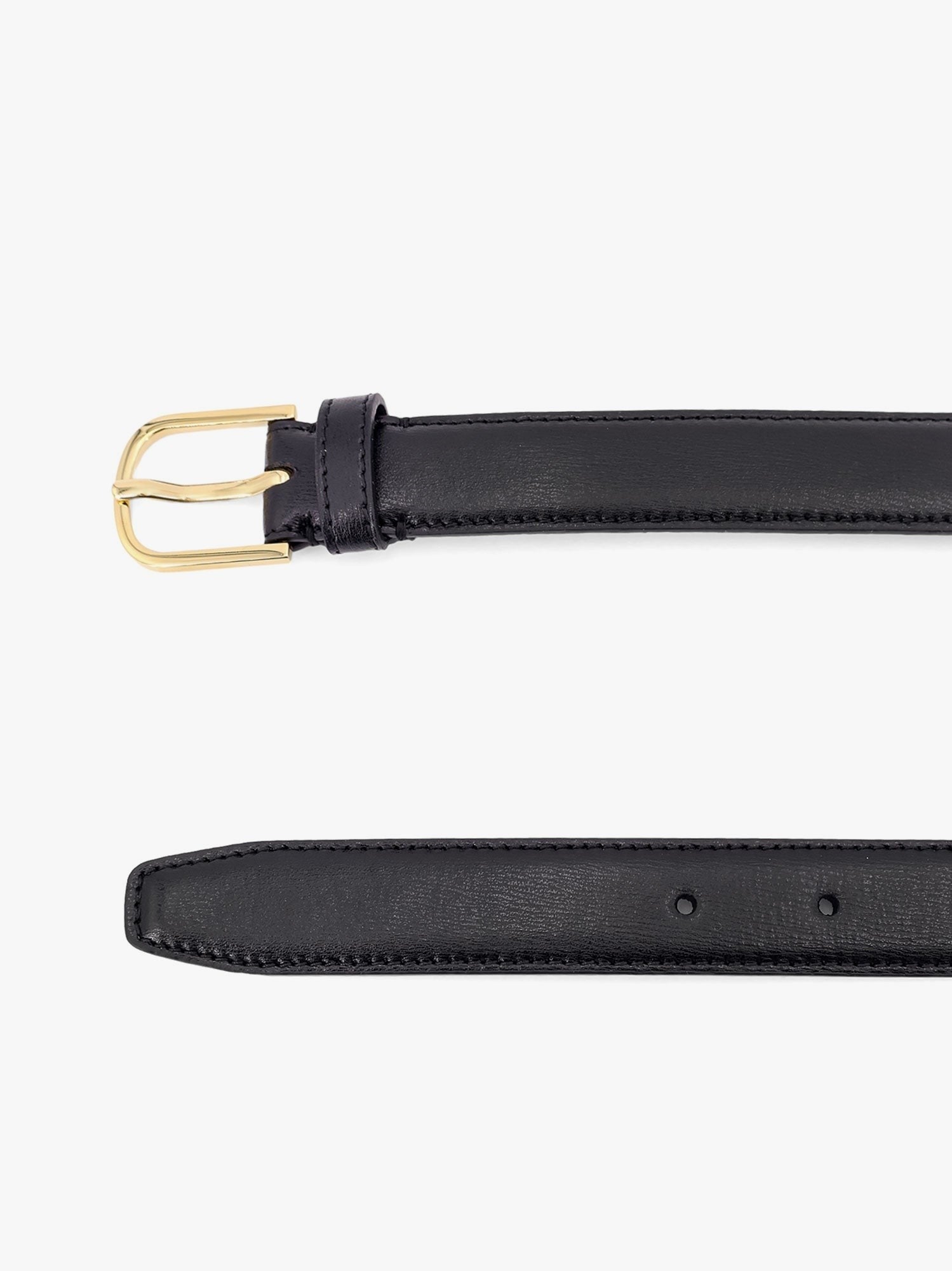 Toteme Women's Leather Belt Black
