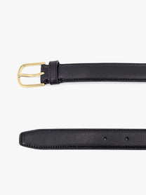 Toteme Women's Leather Belt Black