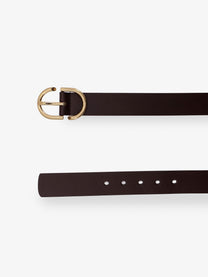 Dior Men's Leather Belt Brown