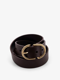 Dior Men's Leather Belt Brown