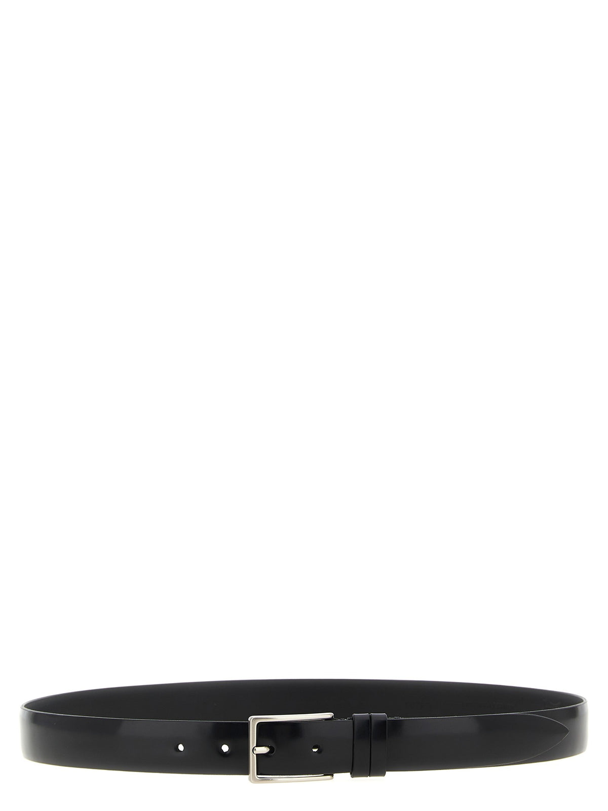 Zerbini Claudio Leather Belt Black
