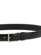 Zerbini Claudio Leather Belt Black, view 3
