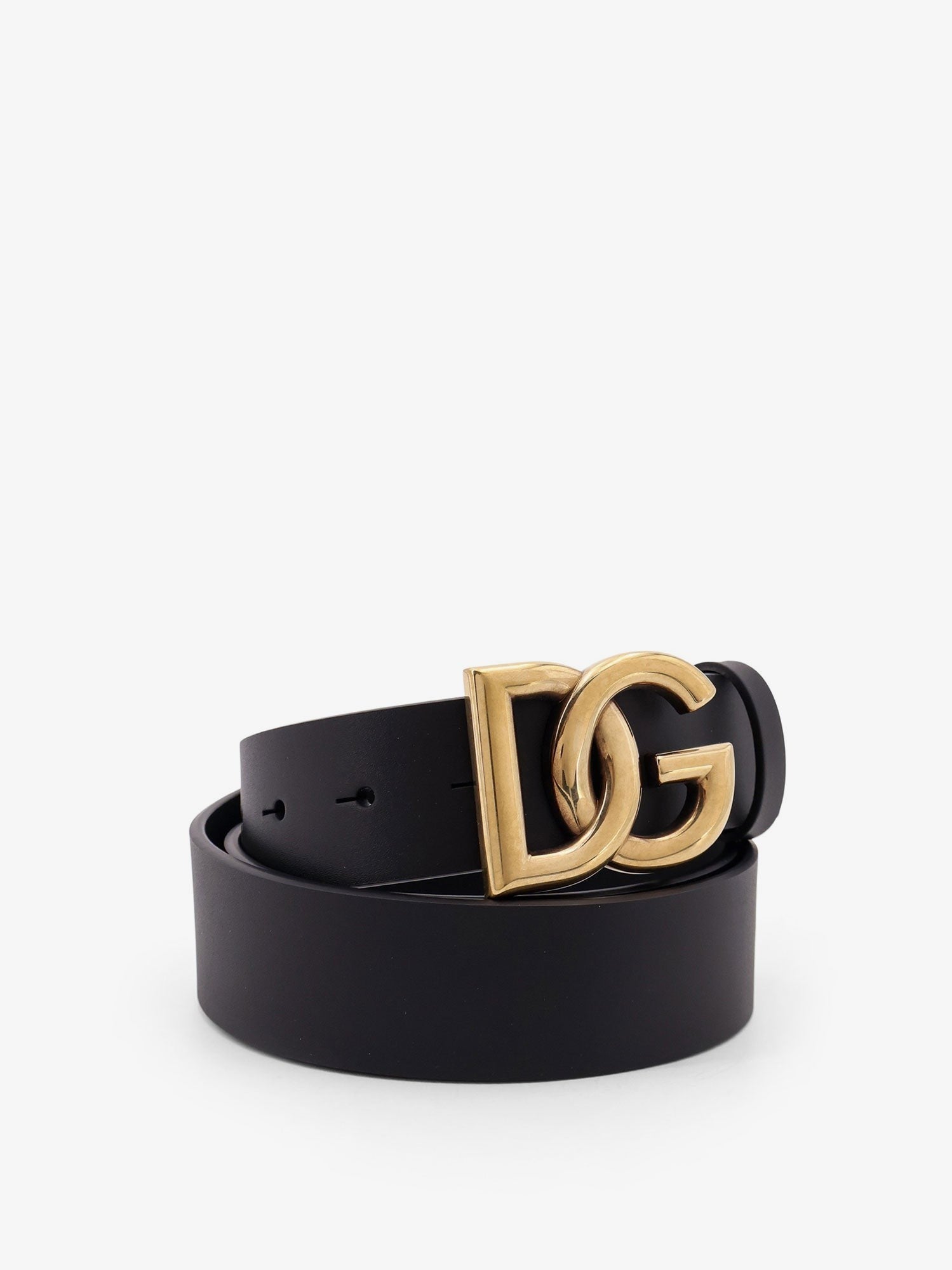 Dolce &amp; Gabbana Men's Leather Belt Black