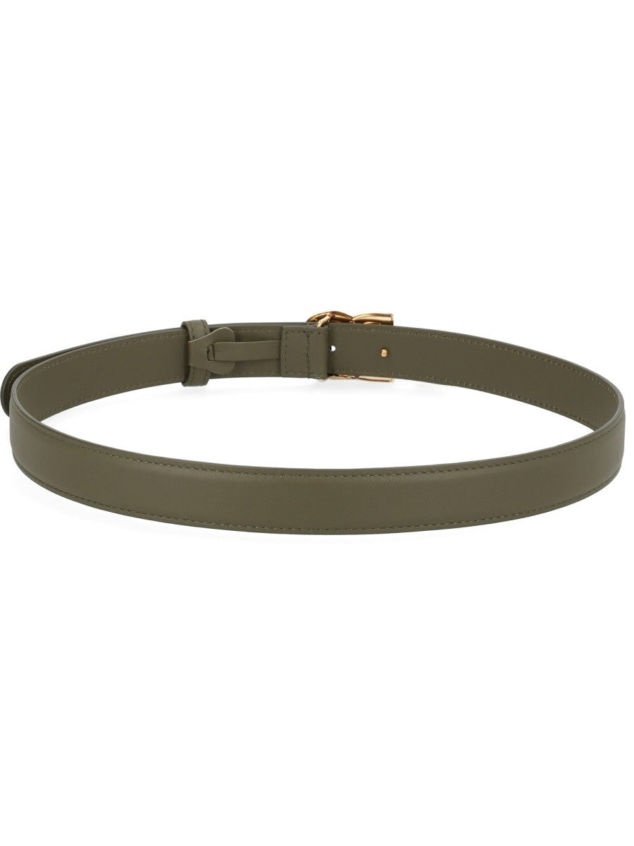 Dolce &amp; Gabbana Women's Leather Belt Green