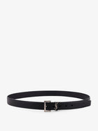 Saint Laurent Men's Leather Belt Black