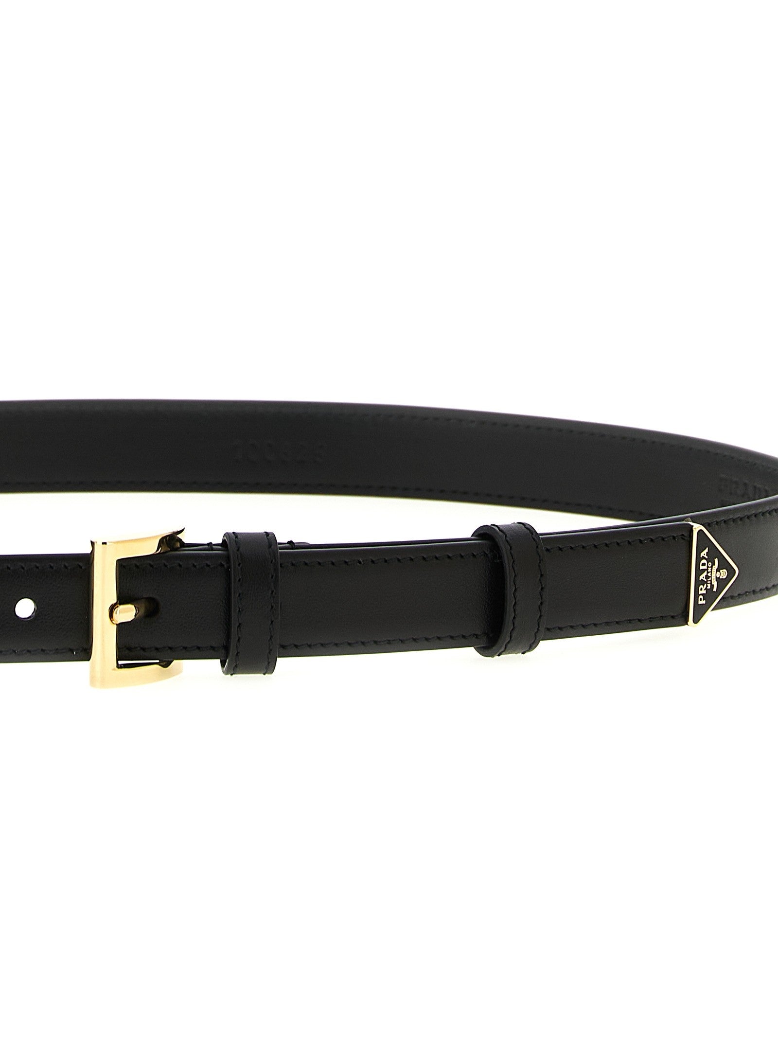 PRADA Leather Belt Black