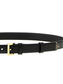 PRADA Leather Belt Black