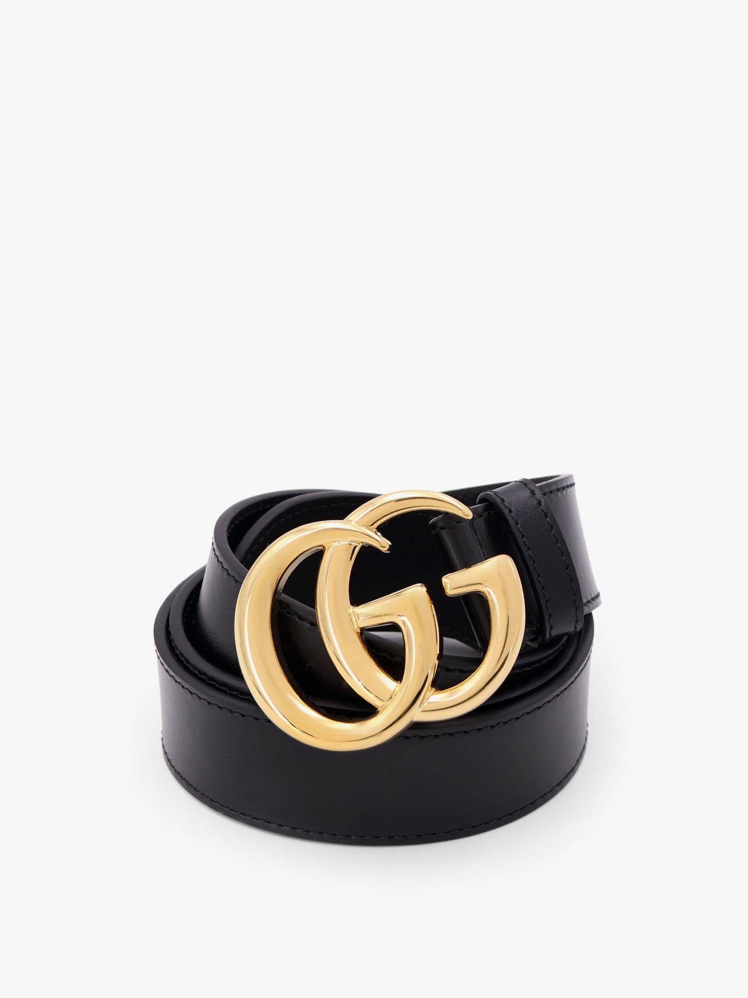Gucci Men's Leather Belt Black