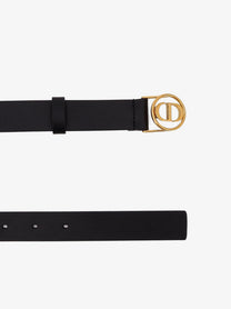 Dior Women's Leather Belt Black, view 2