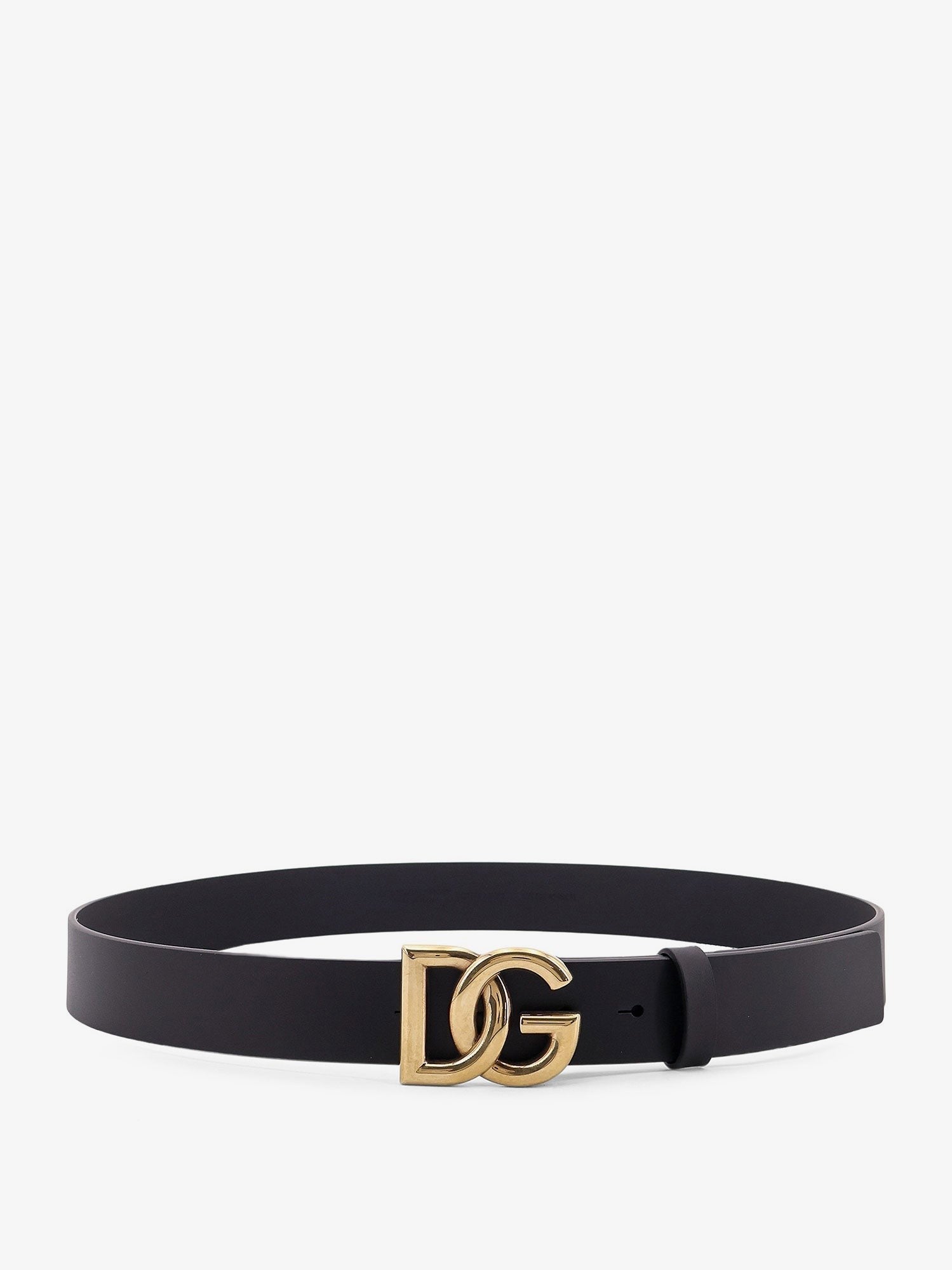 Dolce &amp; Gabbana Men's Leather Belt Black