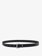 Saint Laurent Women's Leather Belt Black